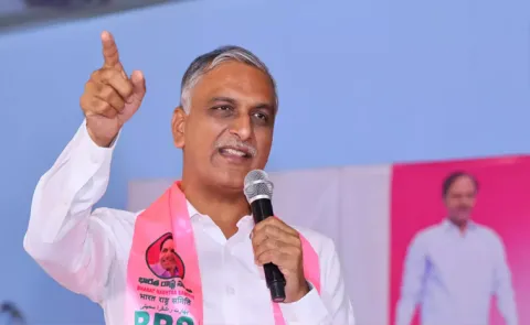 Harish Rao slams CM Revanth Reddy over SIT notices