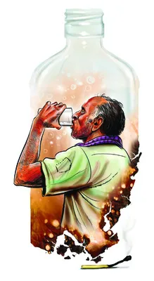 రూ. 850 కోట్లు తాగేశారు! 
