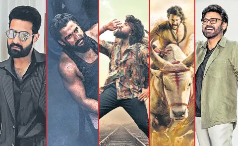 Star heroes are busy with Shootings in Tollywood