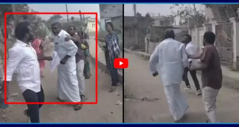 TDP Supporter Attack On Secretariat Officer In YSR District 1