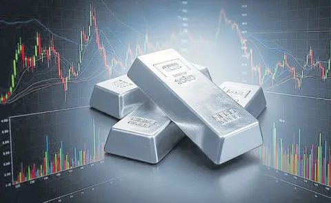 Gold, silver futures drop as investors book profits5