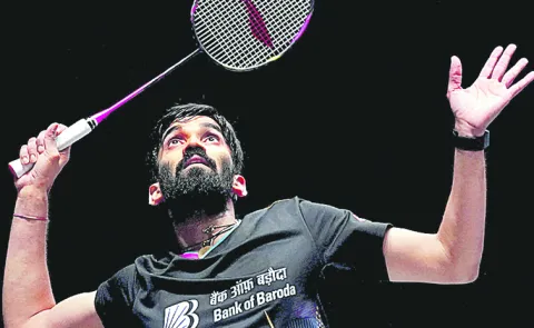 Lakshya Sen in the quarterfinals at the Indonesia Masters2