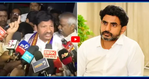 YSRCP Jogi Ramesh Mass Warning To Nara Lokesh 2