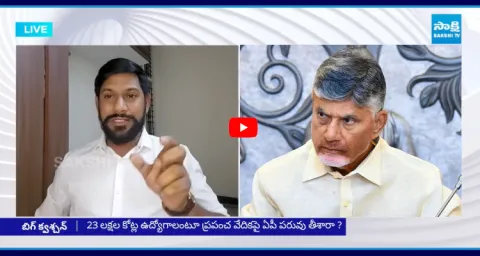 YSRCP Shekhar Reddy About Chandrababu Davos Speech 2