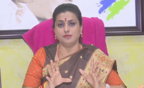 YSRCP  Leader RK Roja Takes On Chandrababu Naidu