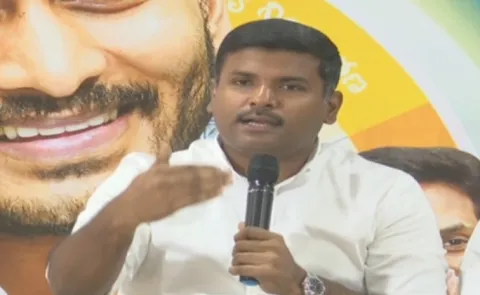 Gudivada Amarnath comments on the attachment of Vizag lands