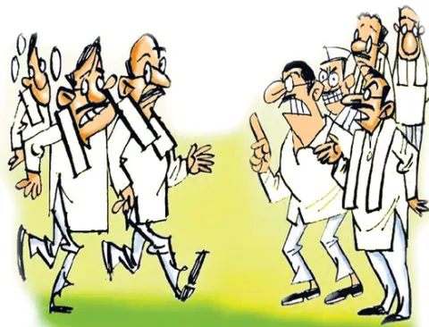 లీడర్ల ‘లడాయి’..! 