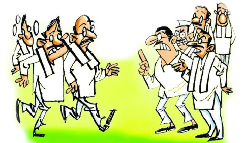 లీడర్ల ‘లడాయి’..!