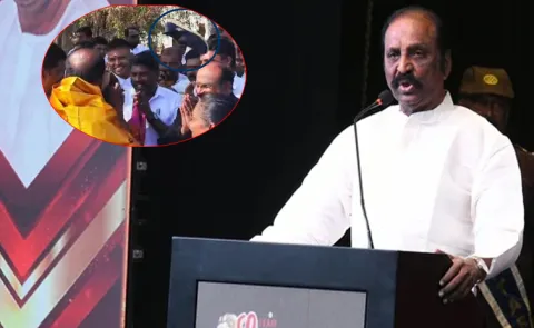 Woman Throws Shoe At Vairamuthu At Tiruppur Event, Video Goes Viral