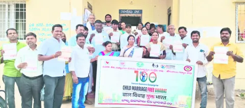 బాల్యవివాహాలను ప్రోత్సహిస్తే కఠిన చర్యలు 