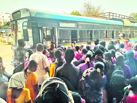 మేడారం జాతరకు ఆర్టీసీ బస్సులు