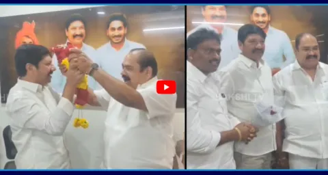 YSRCP Leader Nallagatla Swamy Das Meets Jogi Ramesh 1