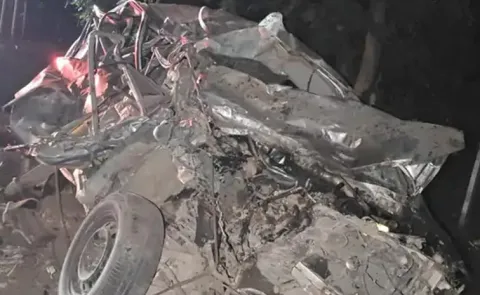 7 dead And 3 injured in truck car accident in Banaskantha Gujarat