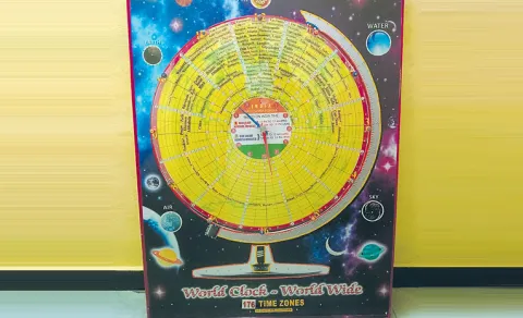 Telangana Innovator Punna Mallesham Invents World Clock Displaying Time of 176 Countries at Once