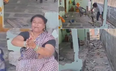 House Demolished in Coalitions Revenge for Party Change Nandigama
