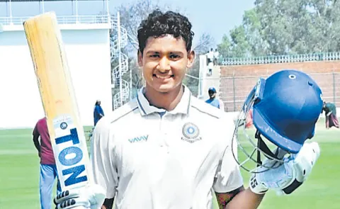 Andhra team registered a crucial victory in the Ranji Trophy