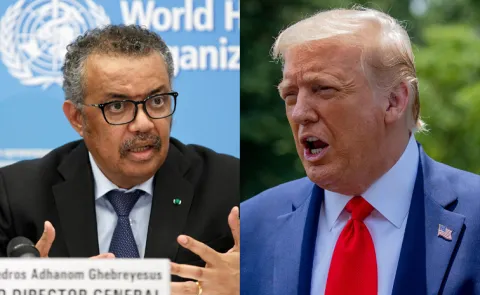 WHO chief says reason america give for withdrawing untrue