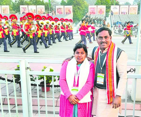 ఢిల్లీ గణతంత్ర వేడుకల్లో పారిశ్రామికవేత్త 