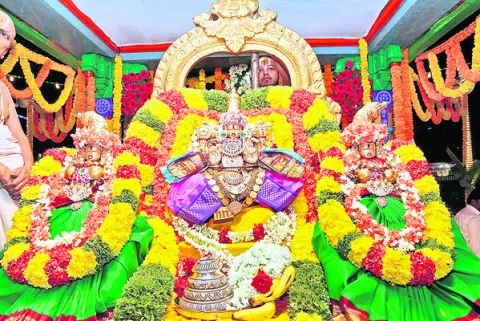 తెప్పపై శ్రీపార్థసారథి విహారం