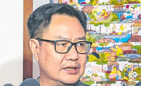 Centre shuts down Opposition push for debates on MGNREGA: Minister Kiren Rijiju