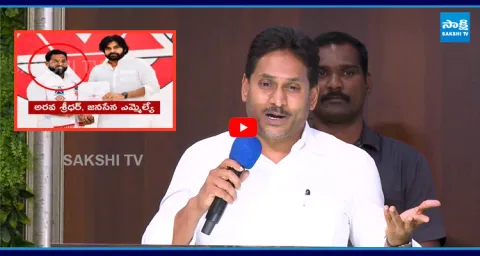 YS Jagan Sensational Reaction on Janasena MLA Arava Sreedhar Incident  1