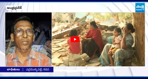 TDP Leaders Demolished YSRCP Houses In AP  1