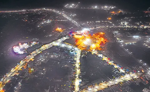 The Medaram Maha Jatara begins today