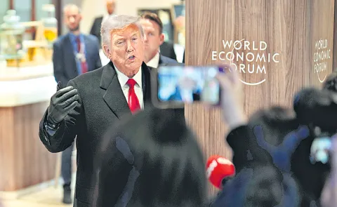 Sakshi Guest Column On Davos Politics of Donald Trump