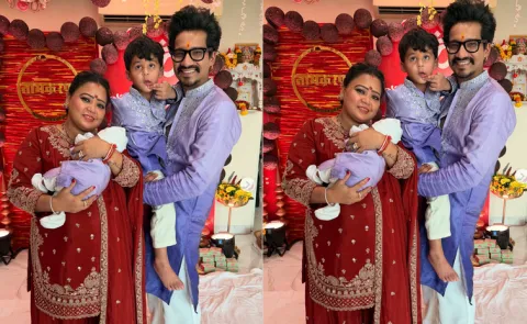 Bharti Singh and Harssh Limbachiyaa announce their second baby boy name5