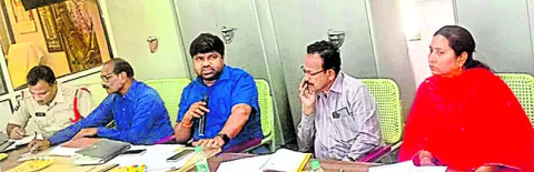 మహా శివరాత్రి ఏర్పాట్లపై సమీక్ష 