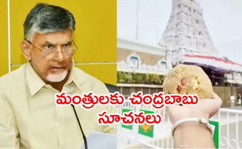 CM Chandrababu spreading false propaganda about TTD laddu