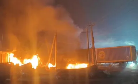 Kakinada Prathipadu Lorry Container Mishap Details