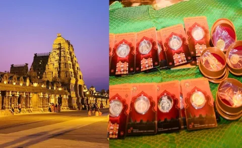 Gold And Silver Dollars Theft At Yadagirigutta Temple