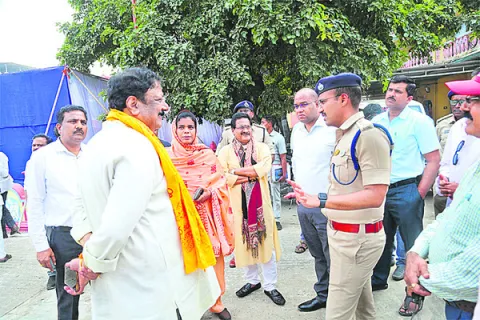 ప్రపంచ తెలుగు మహాసభలకు భారీ బందోబస్తు 