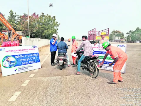 రహదారి భద్రతా వారోత్సవాలు ప్రారంభం 