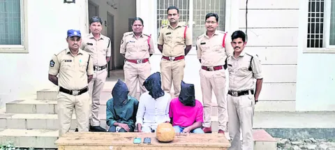 2 కేజీల గంజాయి పట్టివేత
