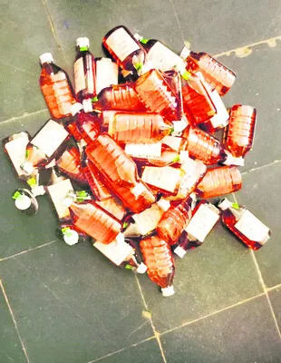 మద్యం స్వాధీనం 