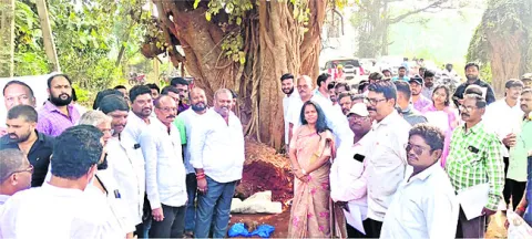 రోడ్డు విస్తరణలో కోల్పోయే వృక్షాలకు పునరుజ్జీవం 
