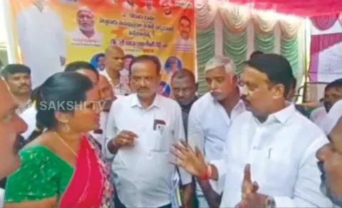 tdp mla controversial comments woman worker