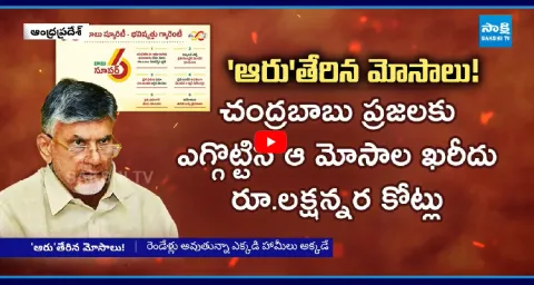 Chandrababu Cheated AP People Over Super Six Schemes 1