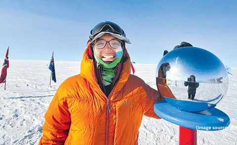 IndianNavy congratulates Ms Kaamya Karthikeyan