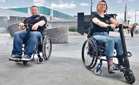 What is the history of the wheelchair check here