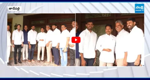 Chevireddy Bhaskar Reddy Meets YS Jagan In Tadepalli 1