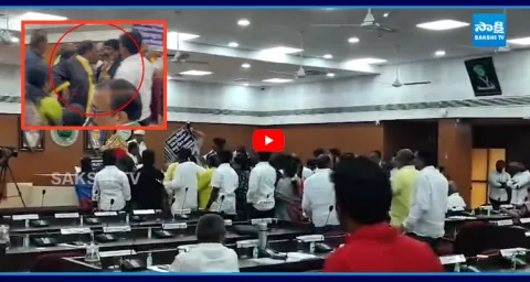 High Tension In Visakha GVMC Council Meeting 1