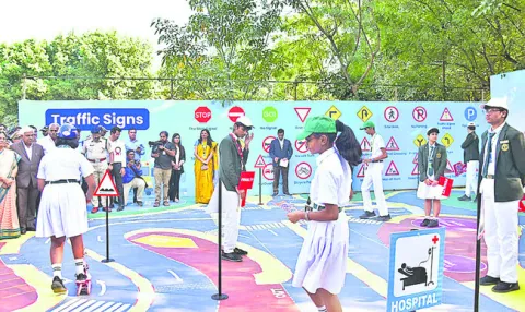 రోడ్డు భద్రత.. పిల్లలకూ బాధ్యత 