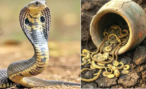 Snake Found While Lakkundi Gold Tressure Excavation