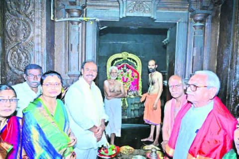 శ్రీభూలక్ష్మీచెన్నకేశవస్వామి ఉత్సవాలు ప్రారంభం