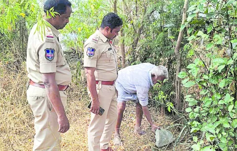 మర్వెళ్లిలో తుపాకీ కలకలం