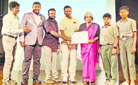 తరిగొండ పాఠశాలకు హరిత అవార్డు