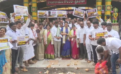 YSRCP Leaders Special Prayers In Venkateshwara Swamy Temples In AP